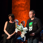 Nagrada za dramaturgijo: Goran Ferčec (nagrado je prevzel Luka Cimprič)