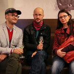 Iztok Ilc, Rok Vevar in Amelia Kraigher <em>Foto: Boštjan Lah, Matej Kristovič</em>