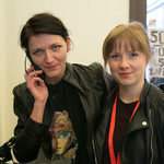 Ksenija Repina Kramberger, in Mojca Kolar, del ekipe FBS <em>Foto: Boštjan Lah, Matej Kristovič</em>