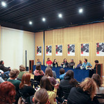 Panel discussion on The Merchant of Venice <em>Photo: Boštjan Lah</em>