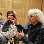 Panel discussion on III Furies <em>Photo: Matej Kristovič</em>